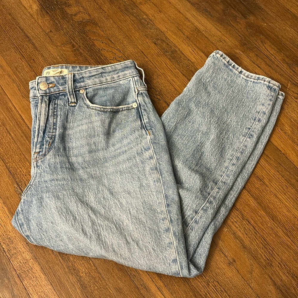 Madewell Curvy Perfect Vintage Straight Jean